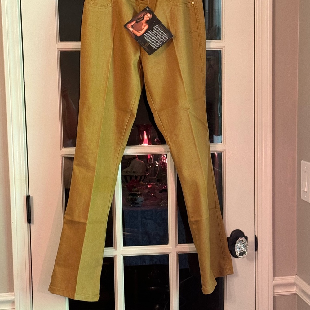 New in Bag IMAN rich camel pants size Medium(measurements in photos)